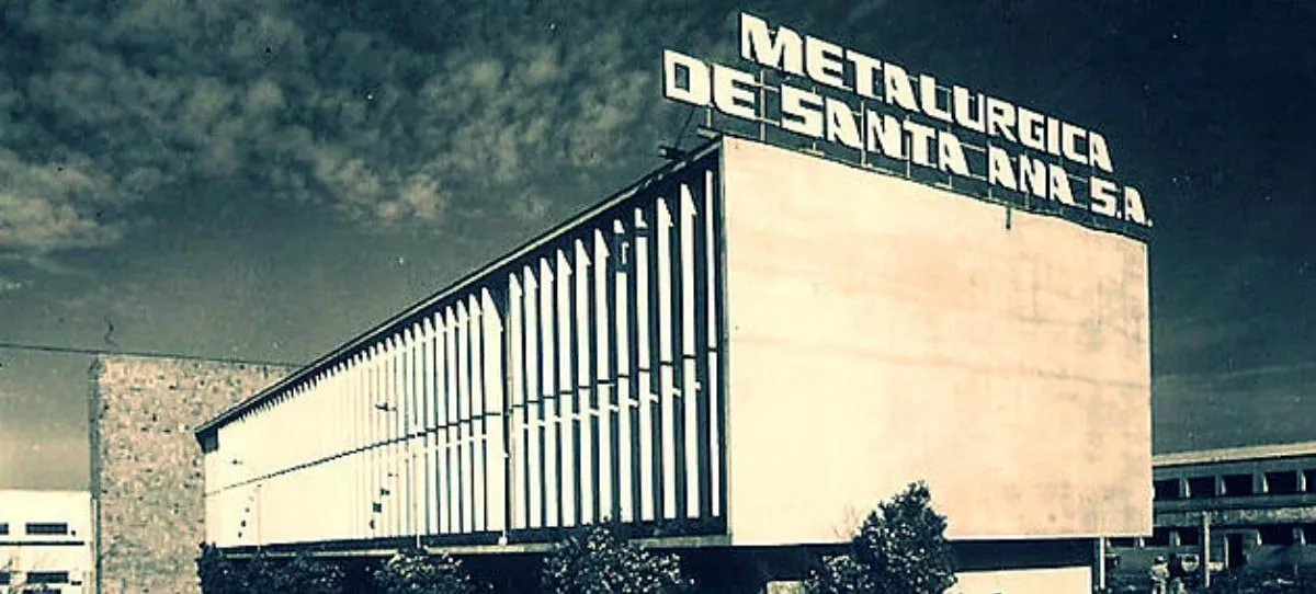 Fundación de Metalúrgica de Santa Ana